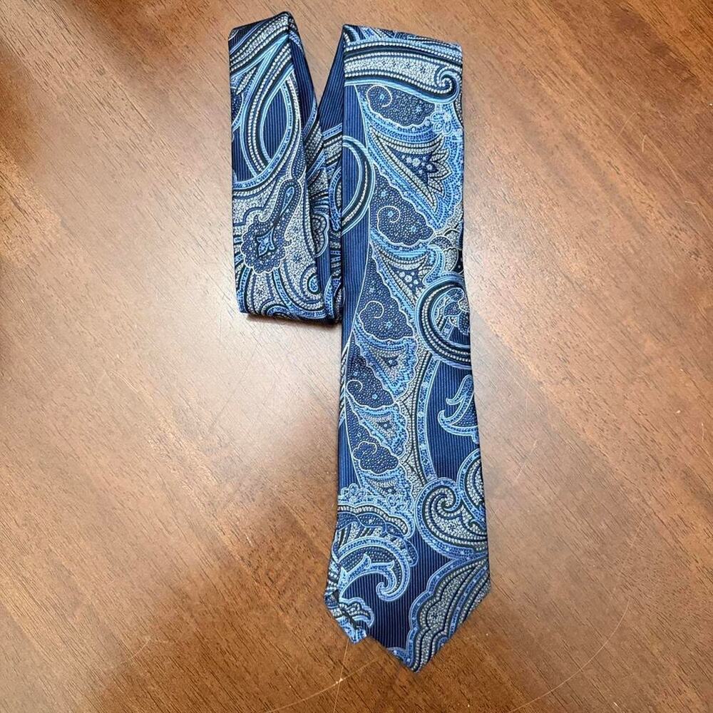 Nordstrom Blue Paisley Tie
